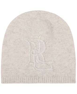 Embroidered Logo Rib Knit Hat