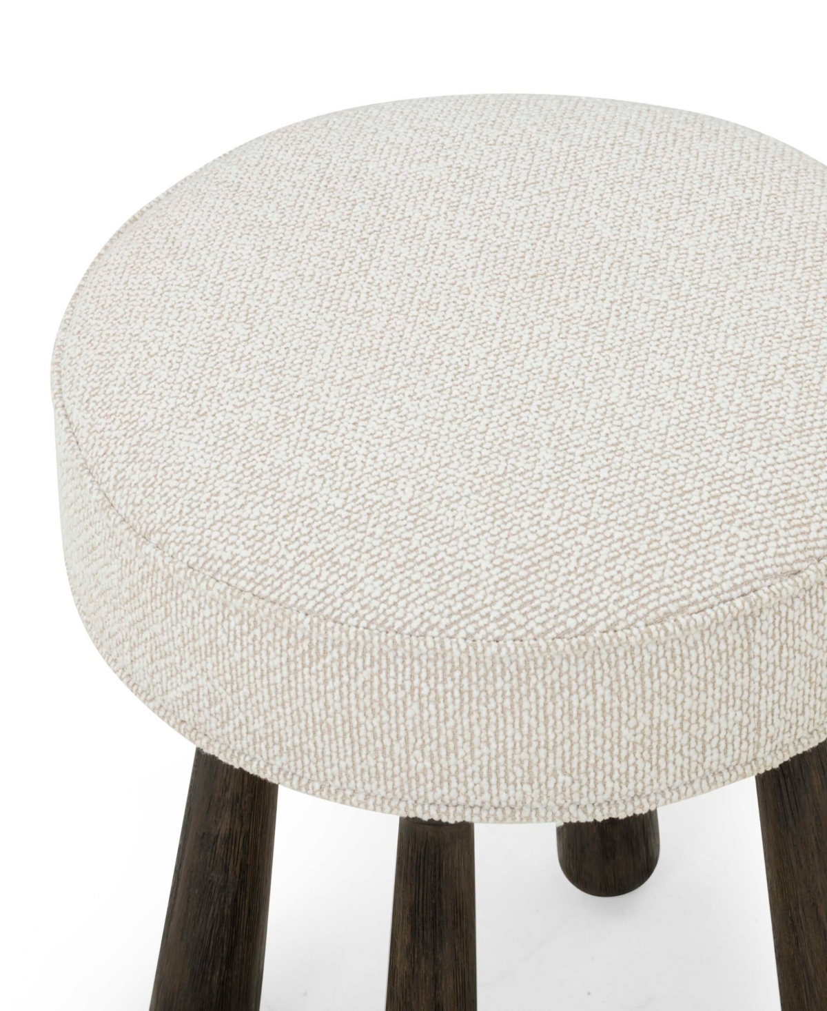Tov Furniture Pookie 19.5" Boucle Accent Stool