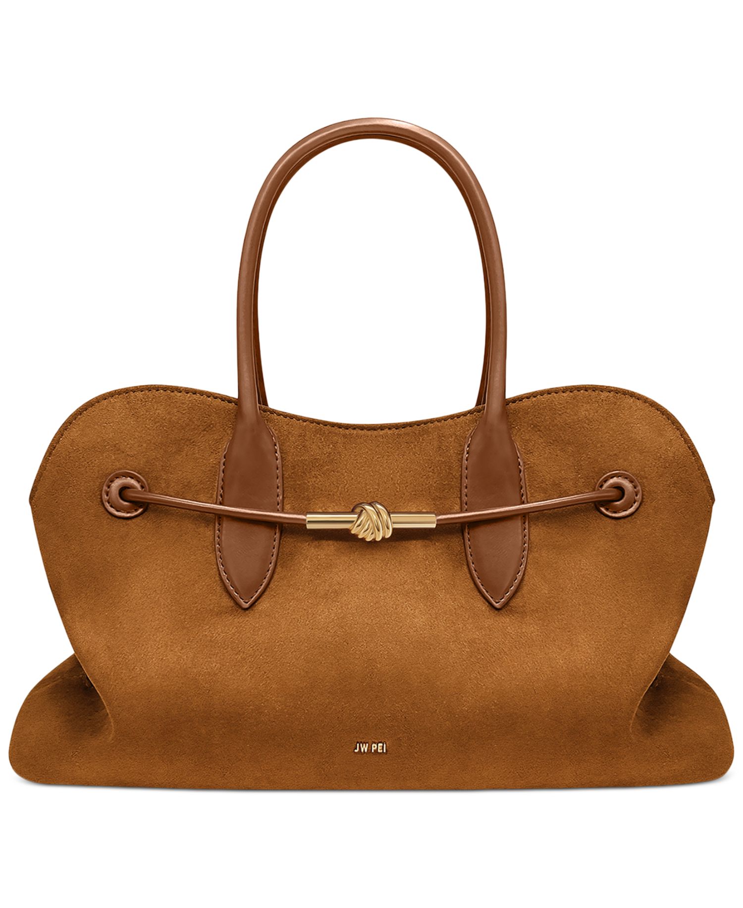 Adele Metal Rope Knot Large Tote Handbag