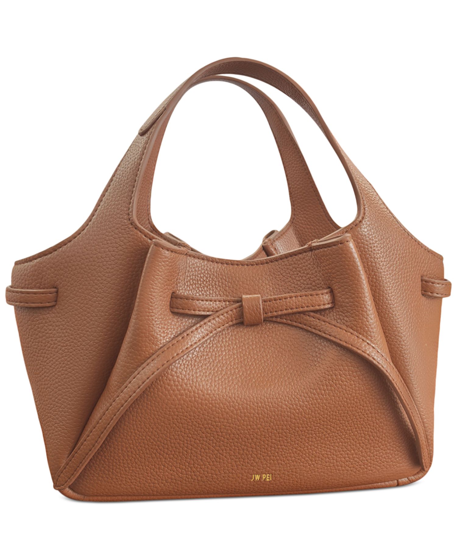 Mabel Soft Bow Small Magnetic Tote Handbag