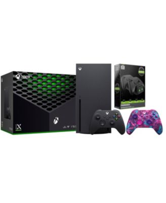 Xbox Series X 1TB Disc Console with Extra Controller and Charge Dock Bundle