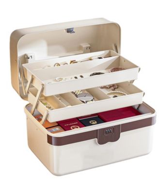 Plastic Tackle Box 3-Layer Organizer