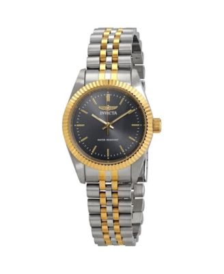 Women's 29400 Specialty  Quartz 3 Hand Charcoal Dial Watch