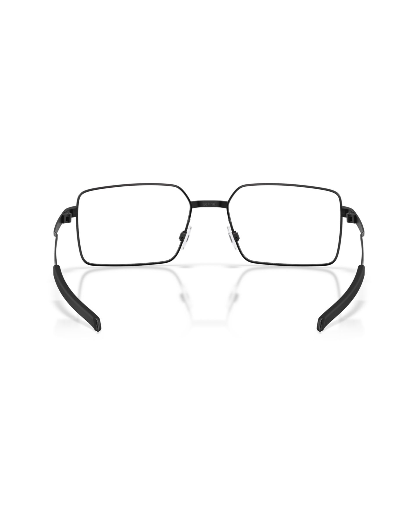 Мужские очки Oakley Foil Sq Eyeglasses, OX3062, цвет: Атласный чёрный — фото 4