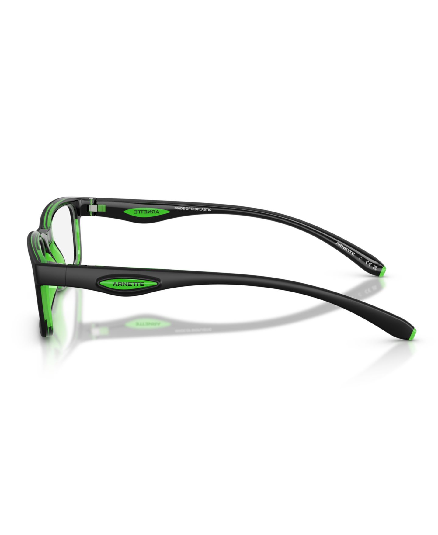 Мужские очки Arnette Raysin Eyeglasses, AN7283, цвет: Чёрный / Зелёный — фото 3