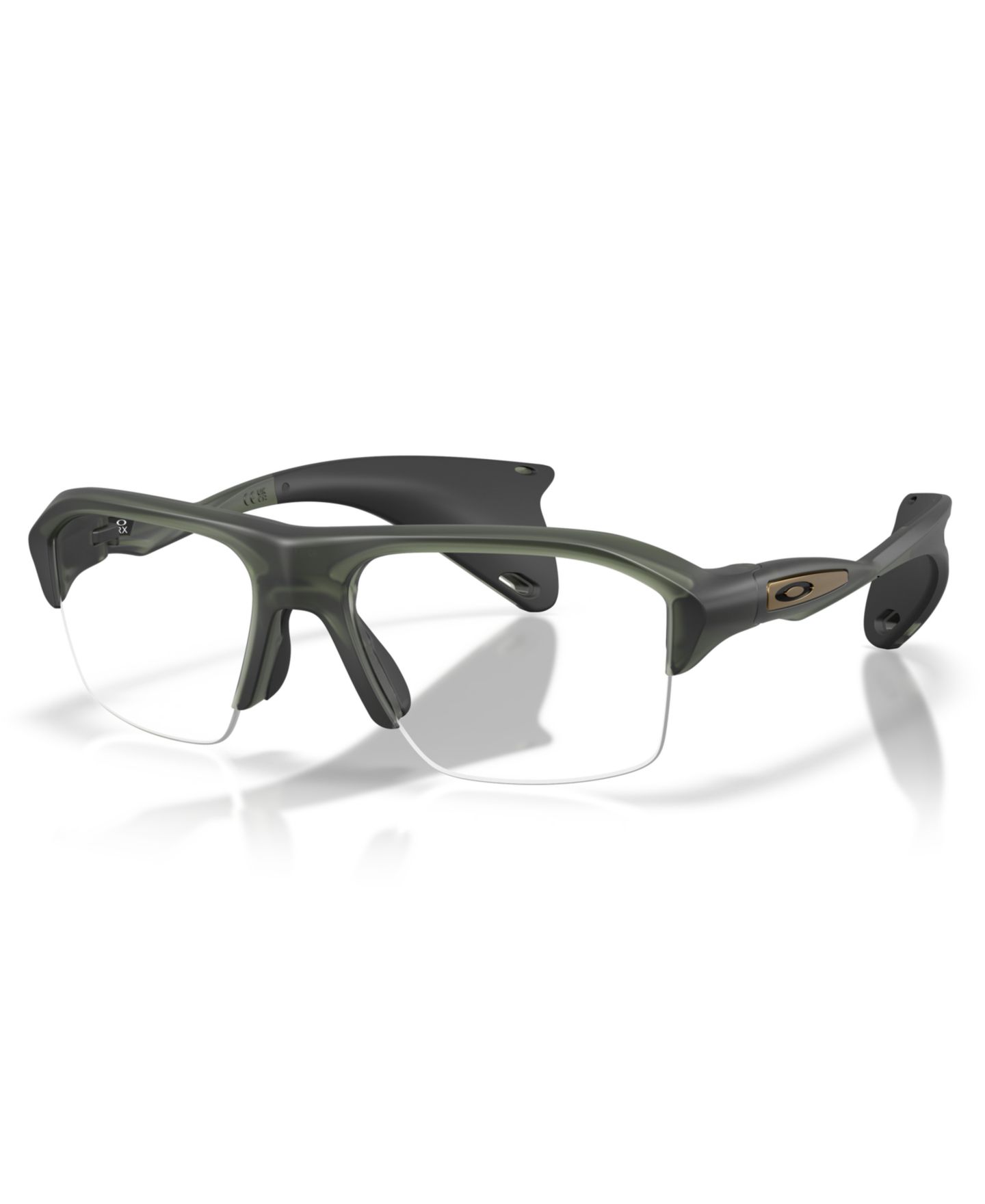 Очки Oakley Unisex Stunt Glider Eyeglasses, OX8198, цвет: Оливковый чернильный — фото 1