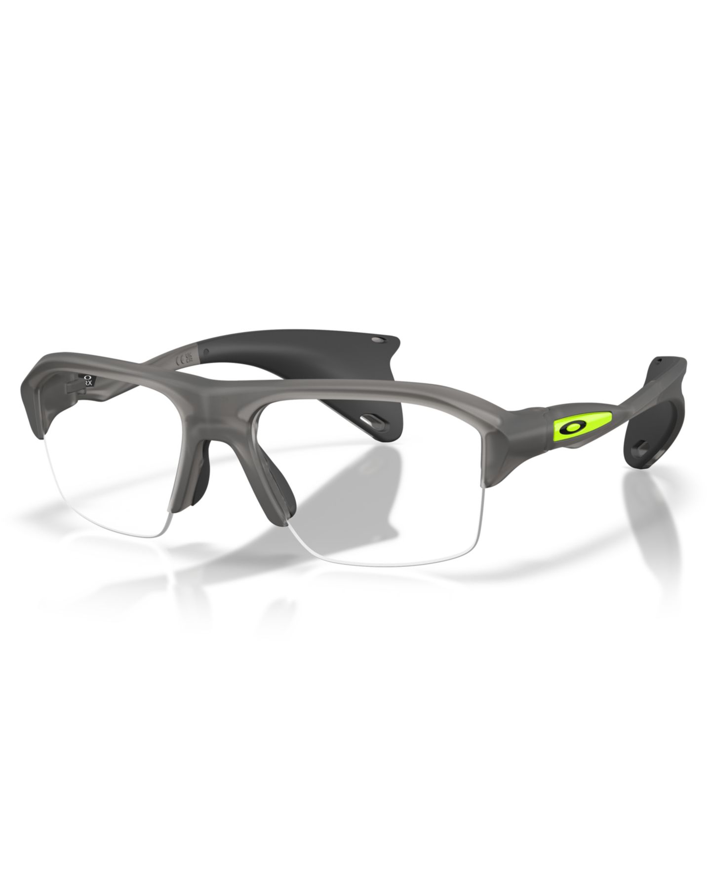 Очки Oakley Unisex Stunt Glider Eyeglasses, OX8198, цвет: Атласный серый дымчатый — фото 1