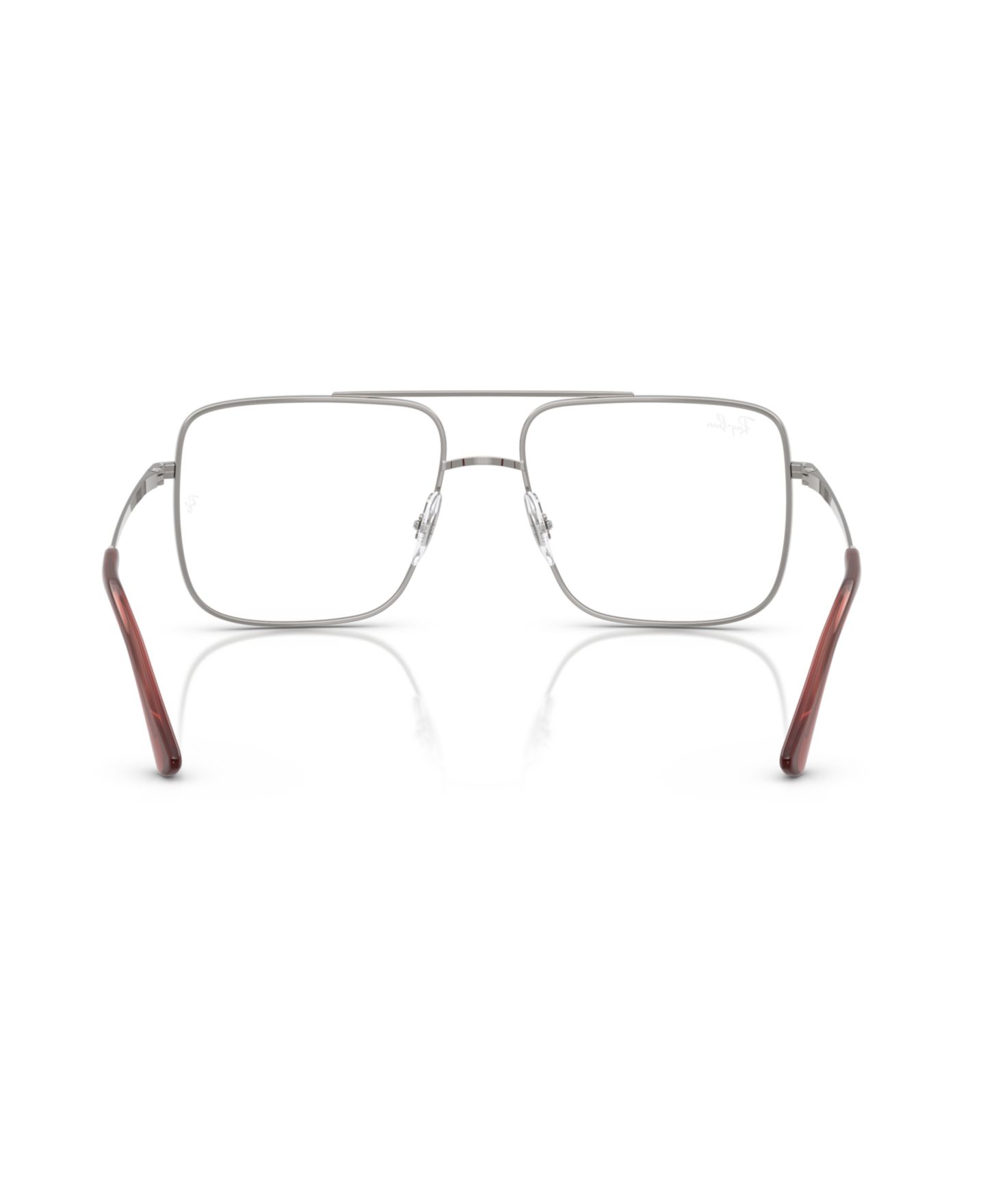 Очки Ray-Ban Unisex Ari Optics Eyeglasses, RB3758V, цвет: Графитовый металлик — фото 4