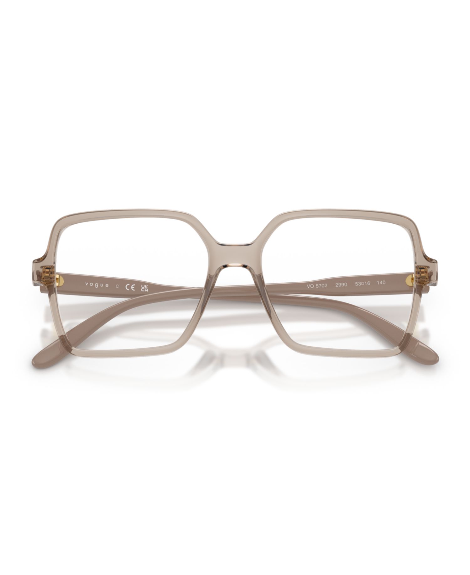 Woman Square Plastic VO5702 Eyeglasses