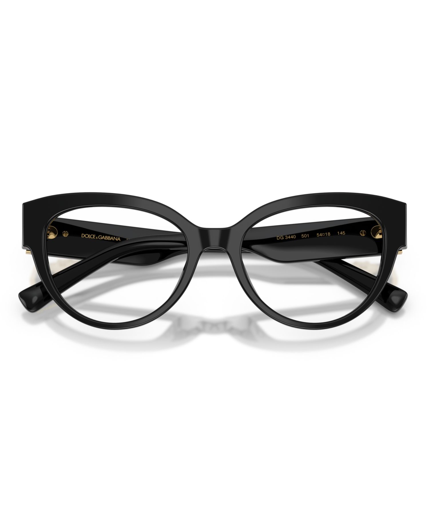 Woman Cat Eye Plastic DG3440 Eyeglasses