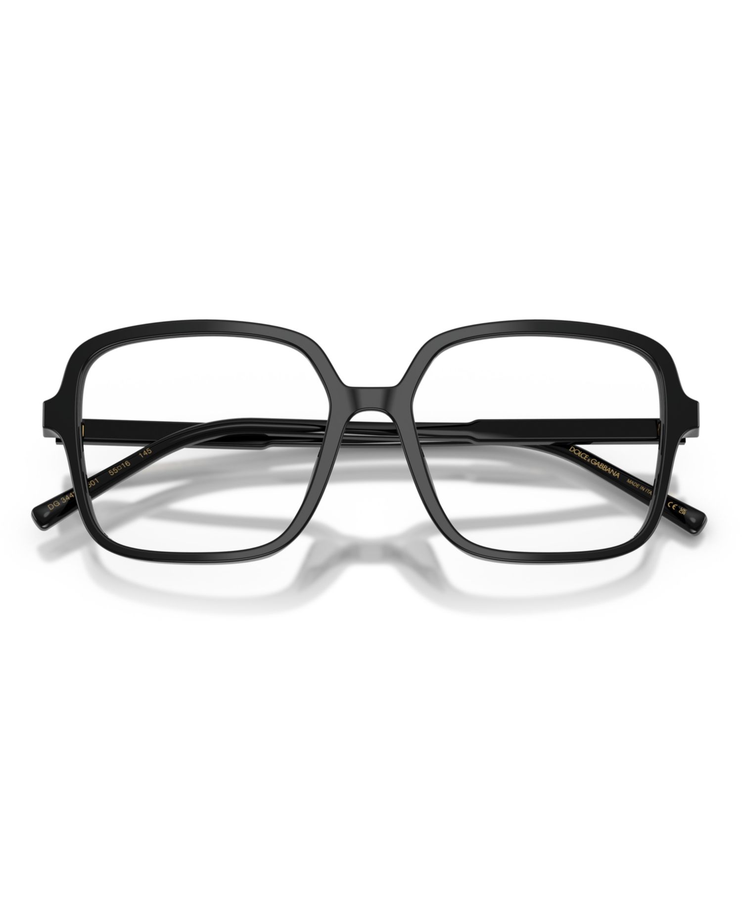 Woman Square Plastic DG3442 Eyeglasses
