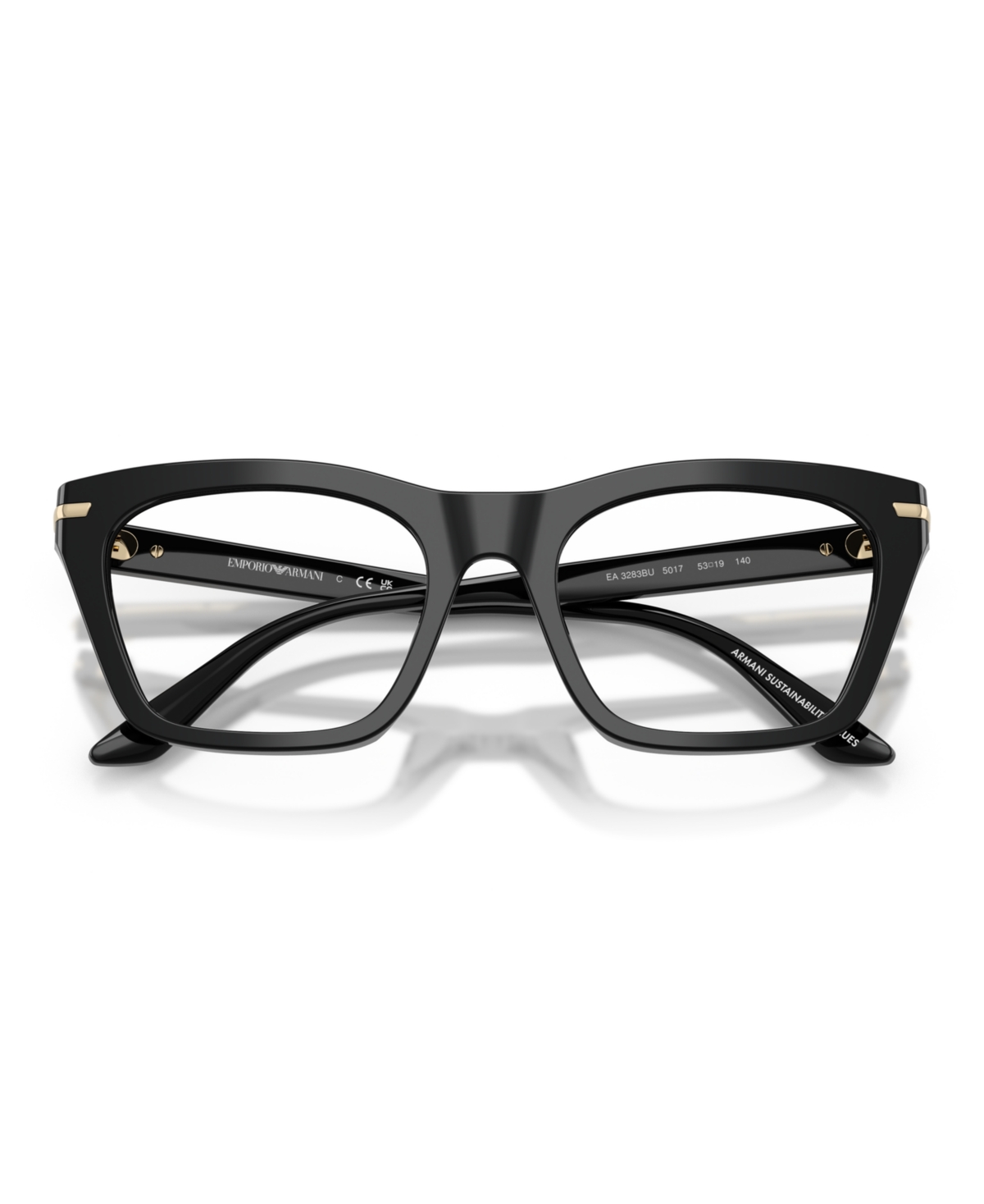 Emporio Armani Women's Cat Eye Eyeglasses