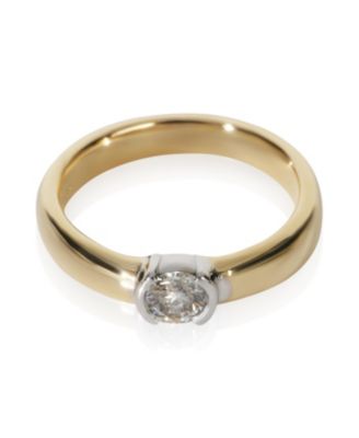 Pre-Owned Tiffany & Co Diamond Etoile Engagement Ring - Yellow gold/platinum
