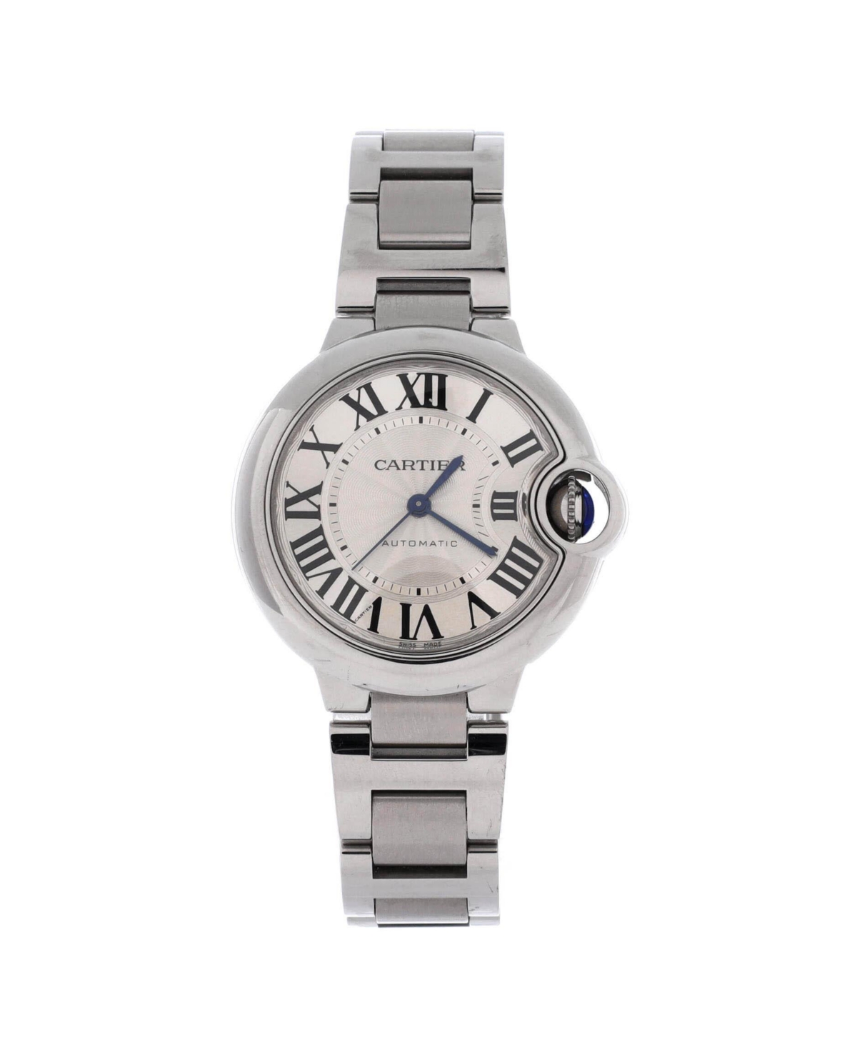 Pre-Owned Cartier Ballon Bleu de Cartier Automatic Watch in Stainless Steel 33mm