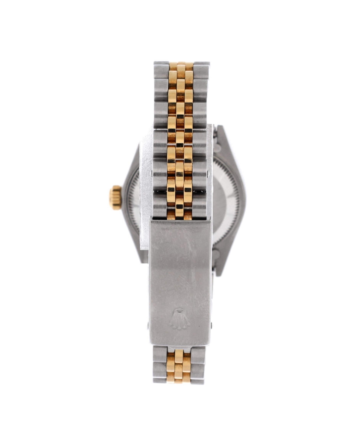 Pre-Owned Rolex Oyster Perpetual Datejust Automatic Watch in Stainless Steel and Gold with Diamond Markers 26mm