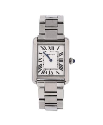 Tank Solo Quartz Watch in Stainless Steel 24mm