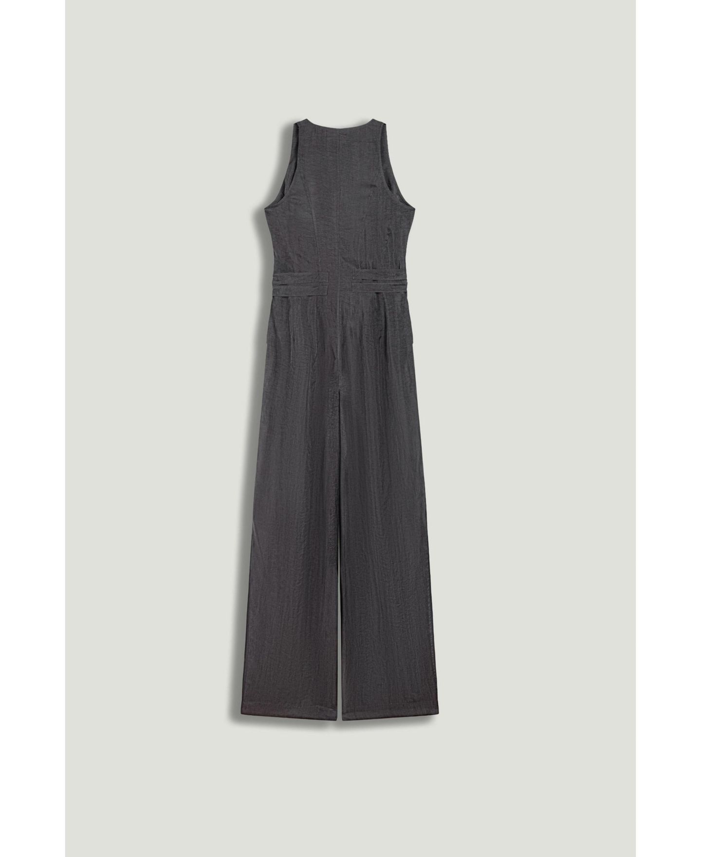 Женский комбинезон NOCTURNE Metal Belt Detail Jumpsuit, цвет: Антрацитовый — фото 8