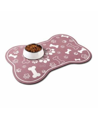 Pet Feeding Mat Diatom Mud Quick Absorbent Non-Slip Easy Clean Dog Cat Bowl Placemat