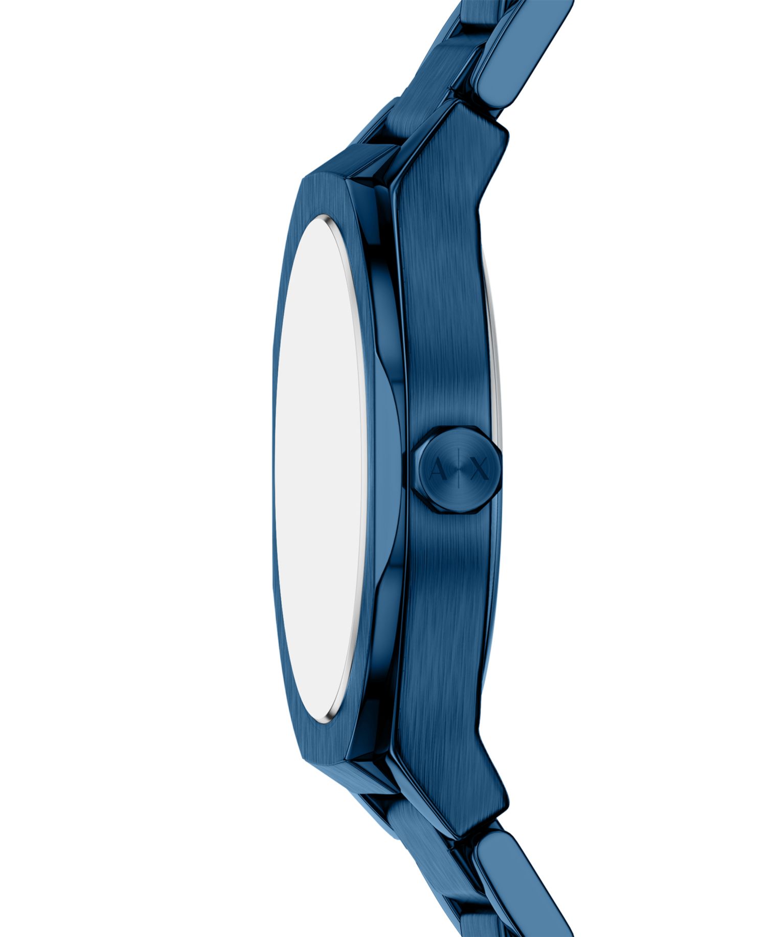 Armani Exchange Women's Sync Quartz Blue Stainless Steel Watch 36mm