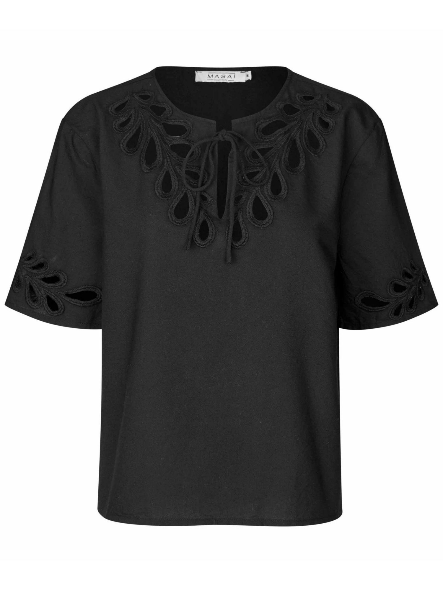 Women's MaDyselle Cutwork Detail Blouse