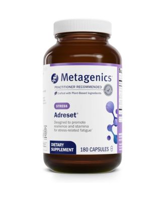 Adreset Adaptogen Formula with Rhodiola, Panax Ginseng and Cordyceps Supports Stress Resilience, Energy and Fatigue Relief 180 Capsules