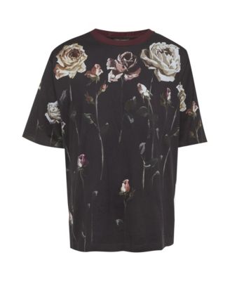Men's Floral Print Jersey T-Shirt