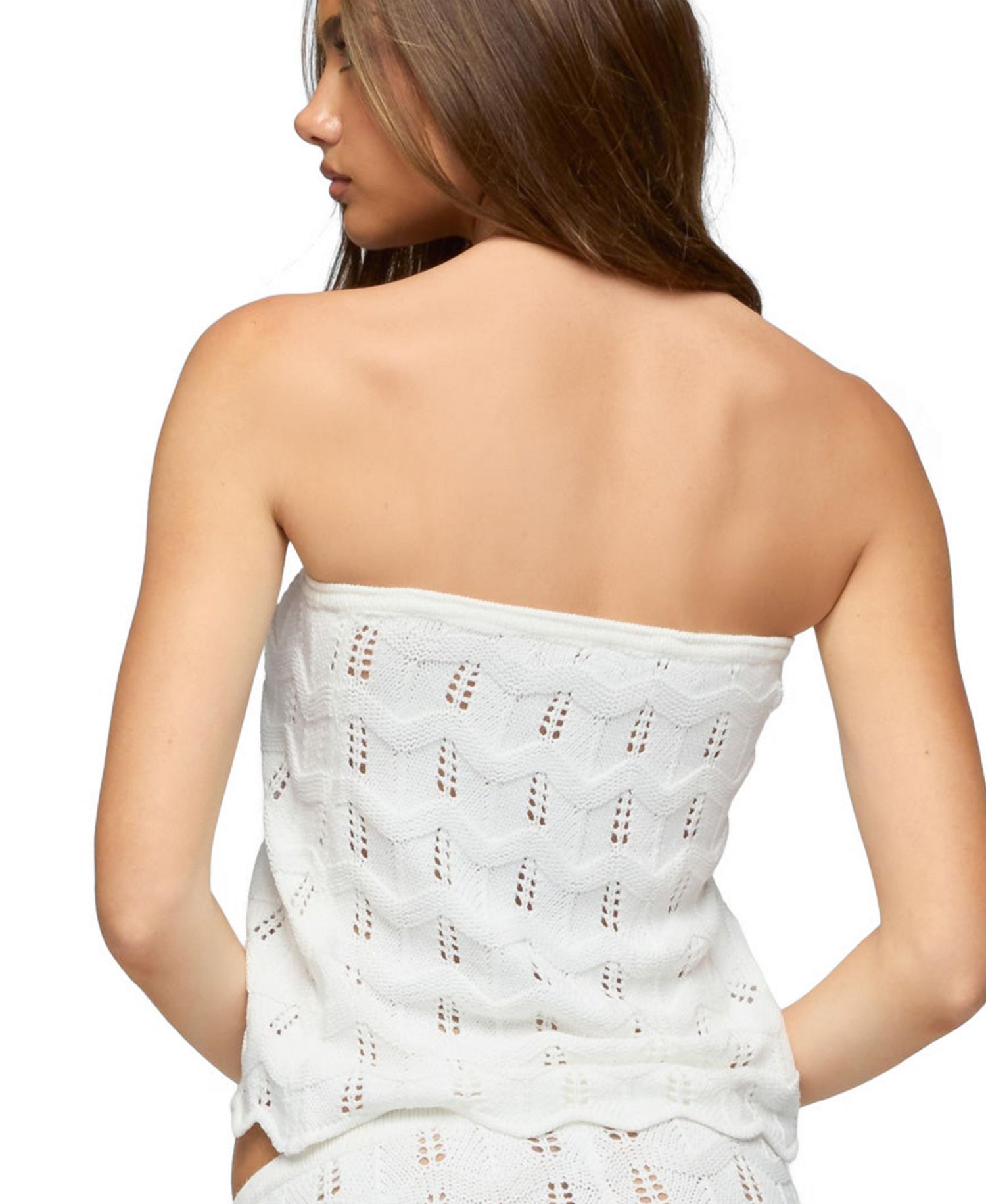 Women's Isola Strapless Crochet Top