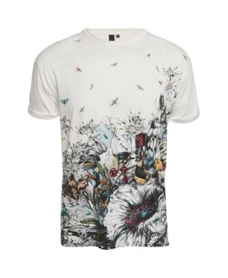 Men's Floral Print Jersey T-Shirt