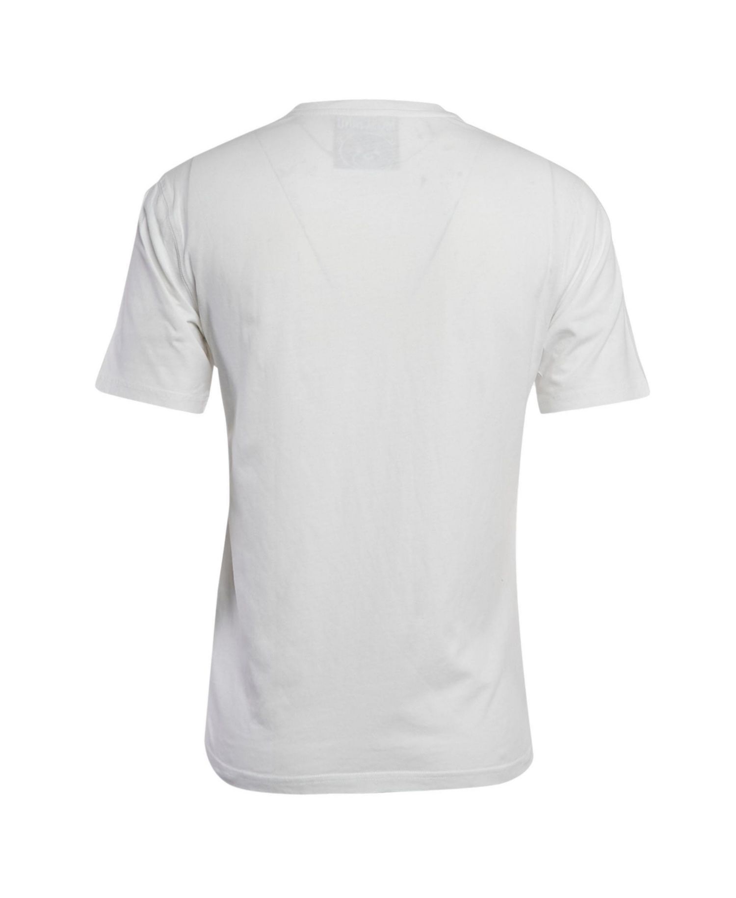 Men's Robot Teddy Print Cotton Crew Neck T-Shirt