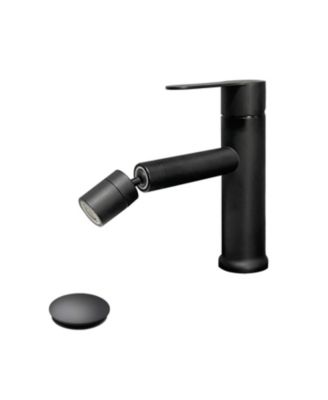 Single Handle Bathroom Sink Faucet with Pop-Up Drain