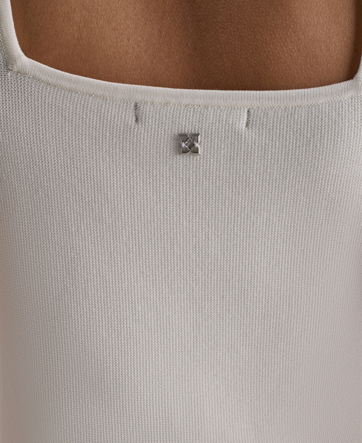 Bcbg Women's Sleeveless V-Neck Peplum Top