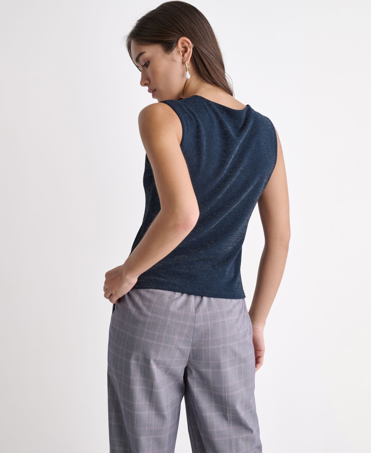 Women's Sleeveless V-Neck Top