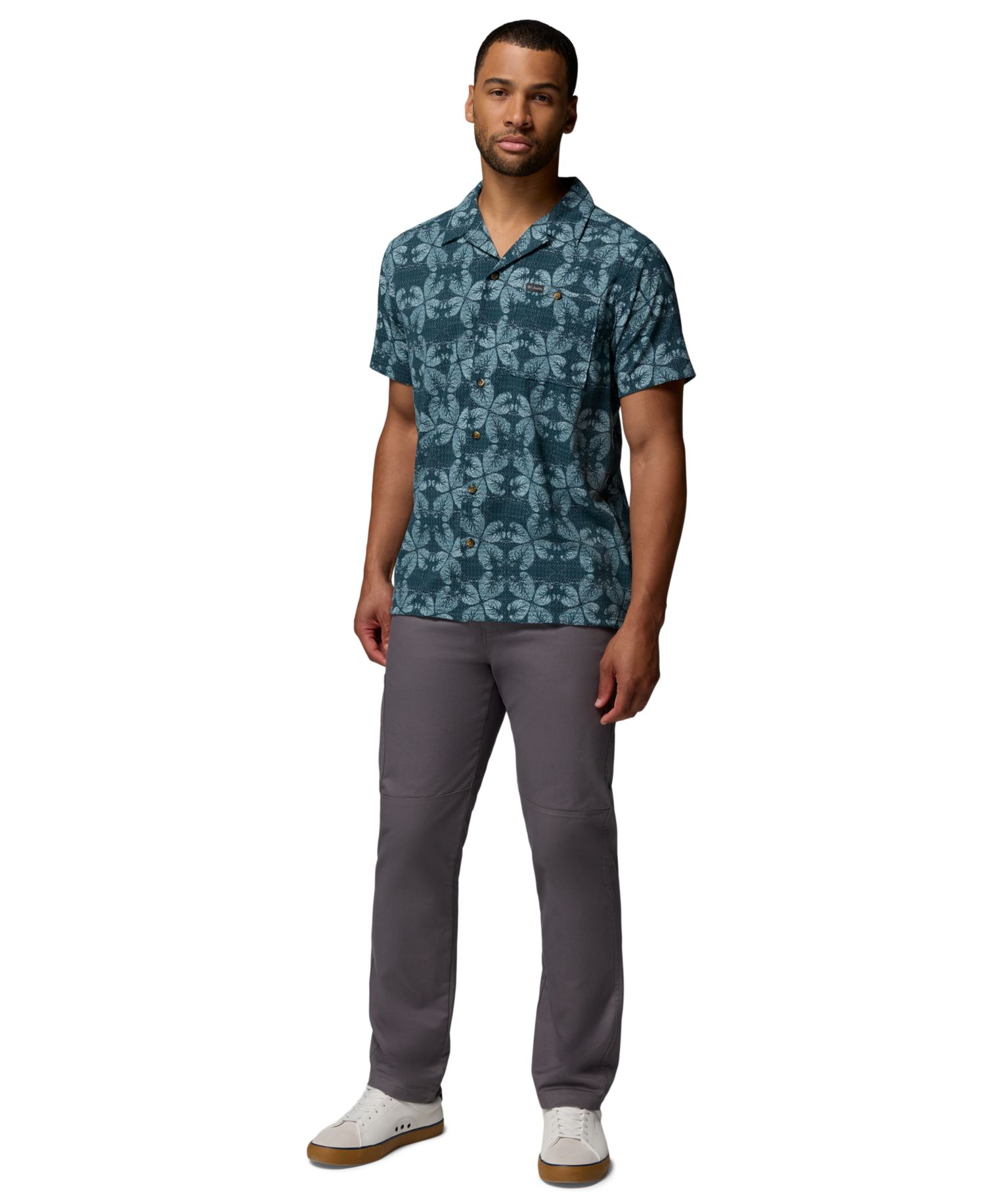 Men's Utilizer Printed Camp Shirt