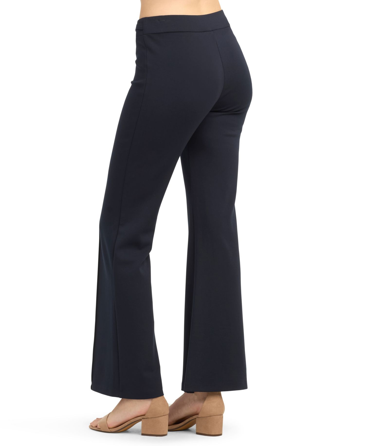 Juniors' Wide-Leg Scuba Pants