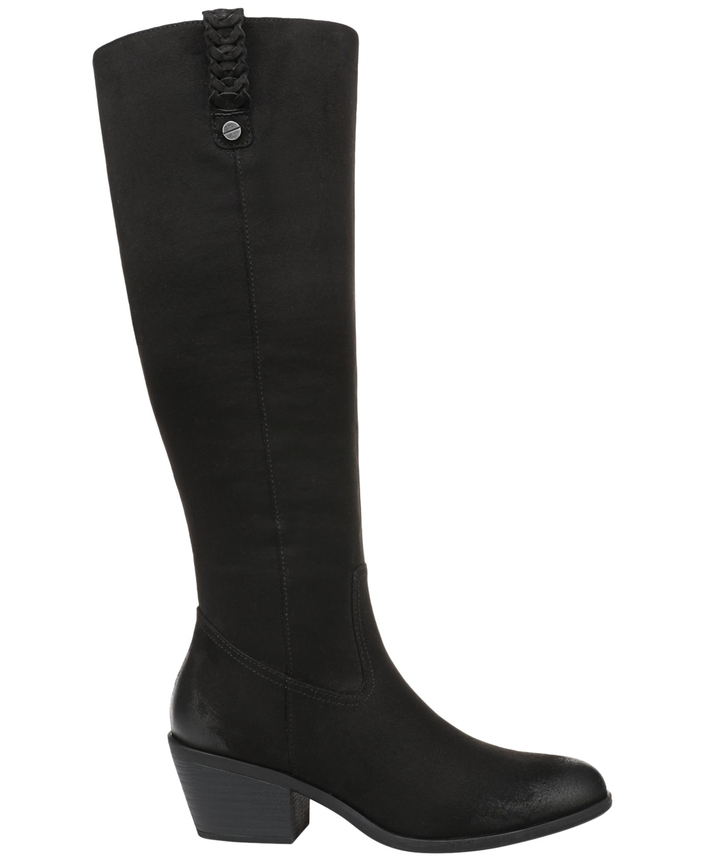 Женские ботинки Dr. Scholl's Calista Wide-Calf Zipper Tall, цвет: Чёрный — фото 2