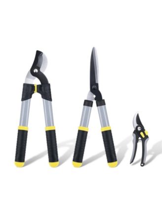 Loppers Garden Shears Pruners Tree Shrub Care Kit Soft Grip