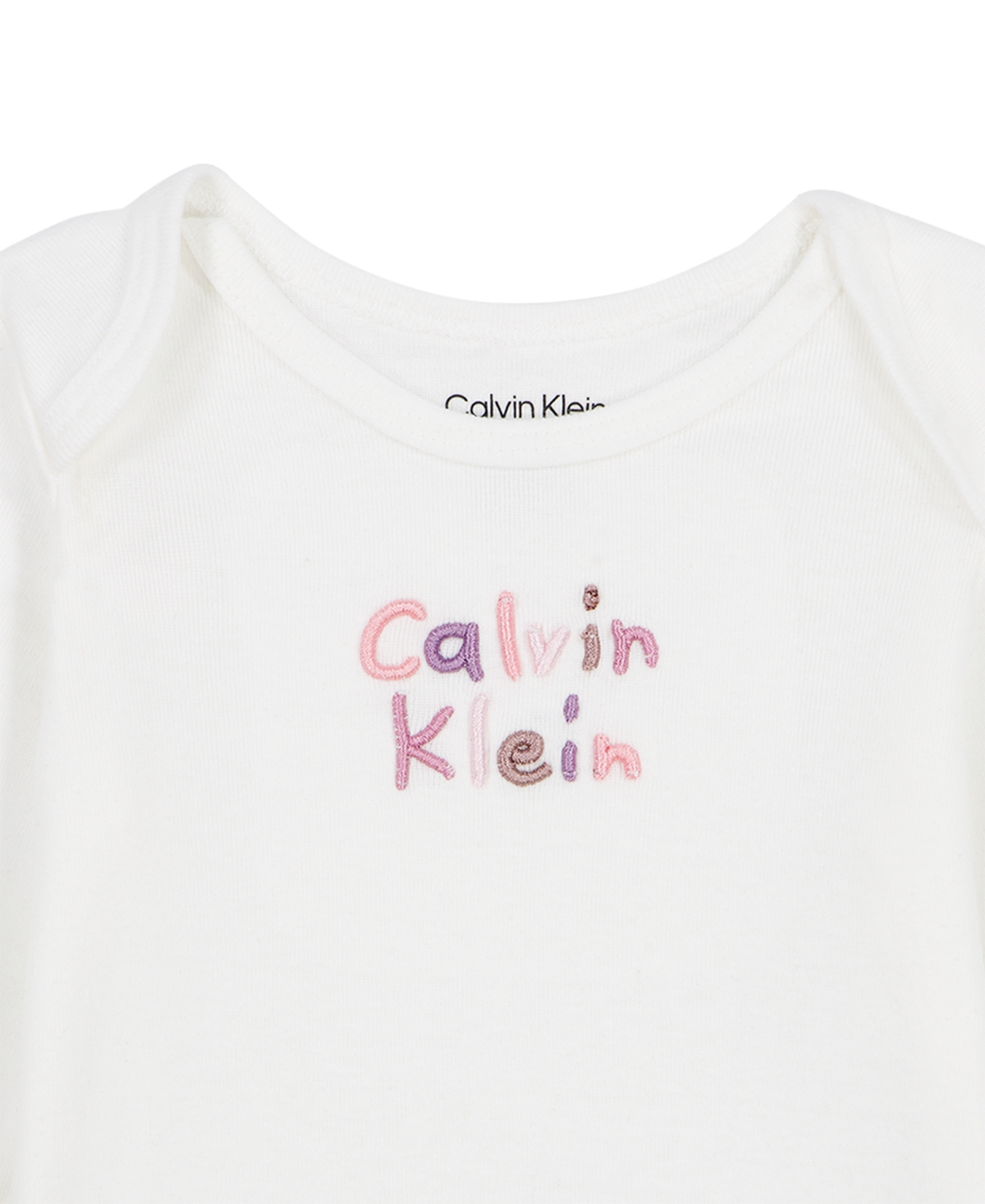 Calvin Klein Baby Girls' Hooded Jacket, Bodysuit and Pants, 3-Piece Set