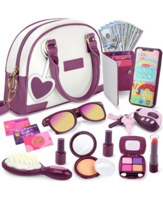 Purse Pretend Makeup Play Princess Gifts Kids