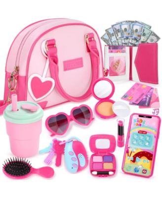 Purse Pretend Makeup Play Princess Gifts Kids
