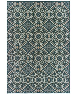 Latitude 609B 3'3" x 5' Outdoor Area Rug