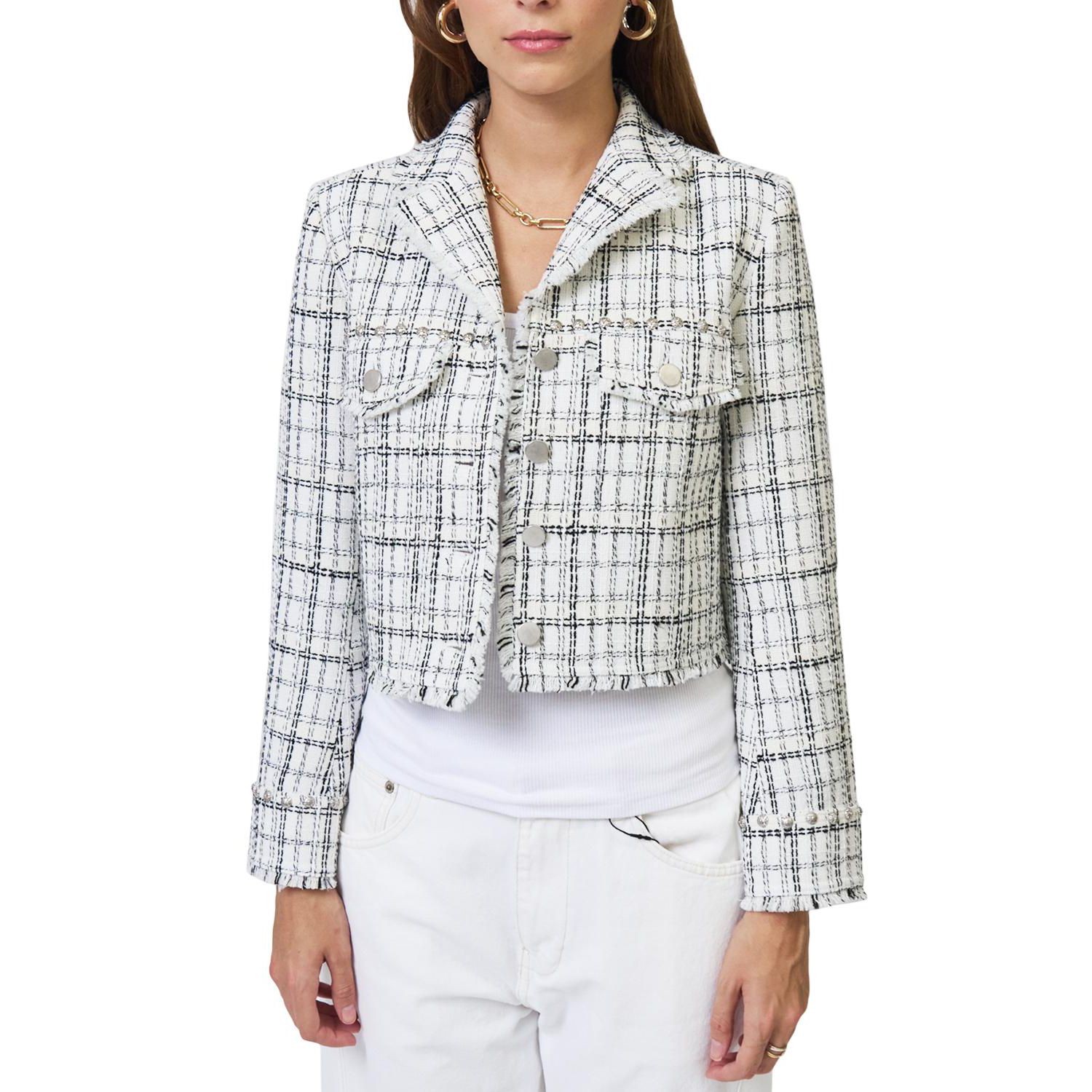 Women's Logan Studded Tweed Jacket