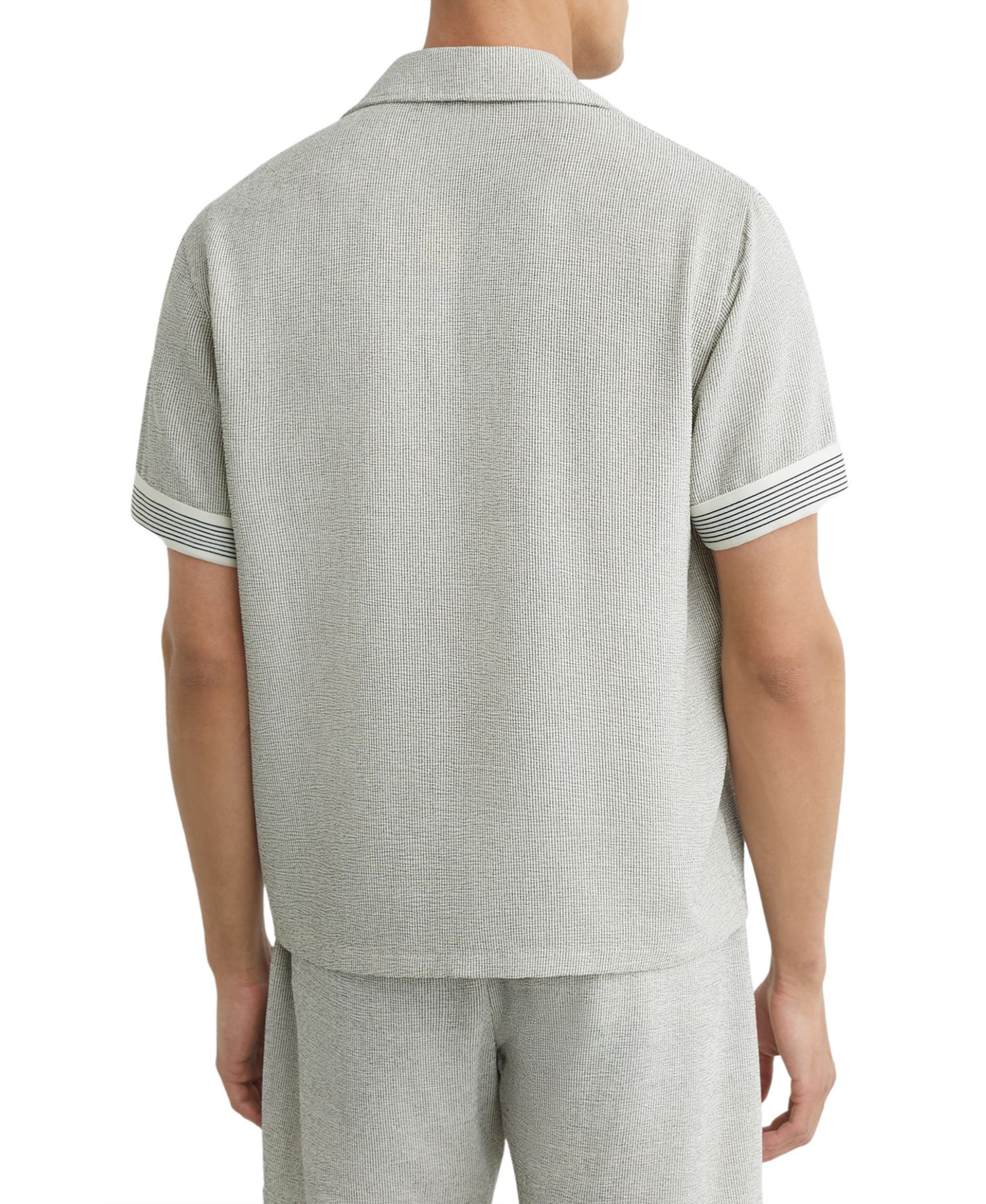 Men's Dornie Stripe Tape Printed Shirt
