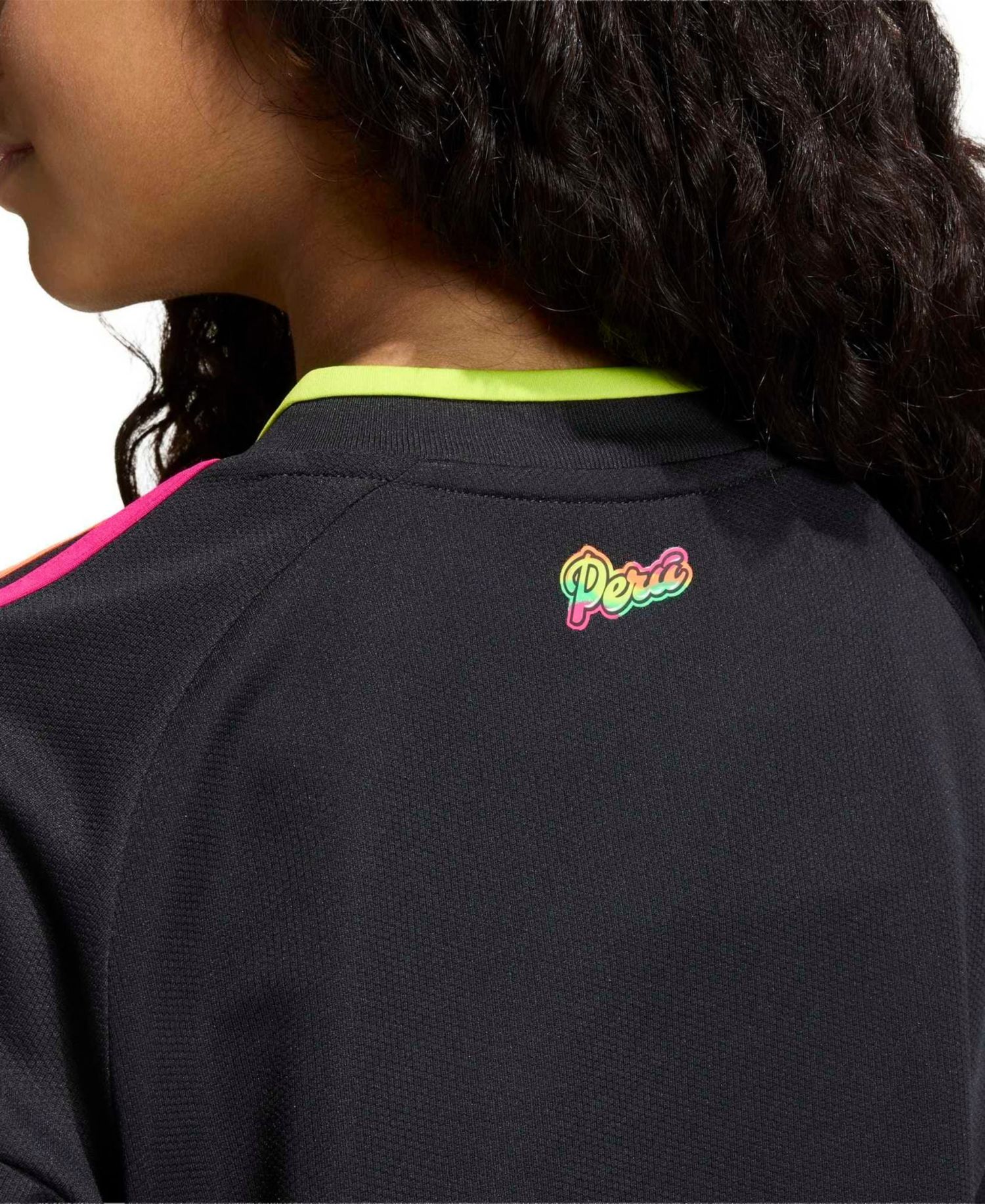 Big Boys and Girls Black Peru National Team 2026 Away Replica Jersey