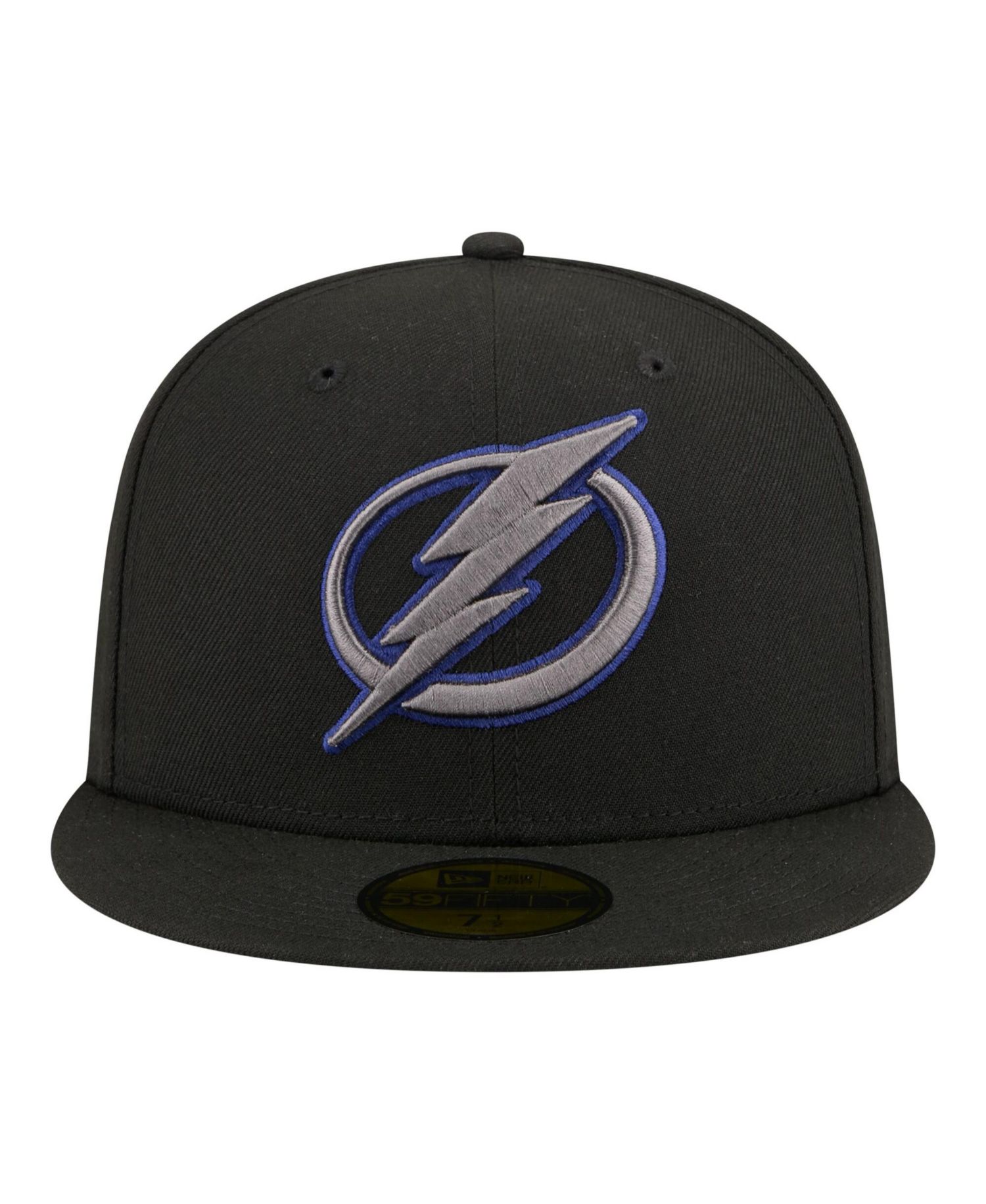Men's Black Tampa Bay Lightning Color Pop 59FIFTY Fitted Hat