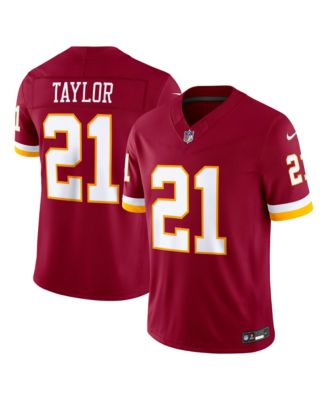 Men's Sean Taylor Burgundy Washington Commanders Team Vapor F.U.S.E. Stitched Retired Limited Jersey