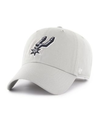 Men's Silver San Antonio Spurs Clean Up Adjustable Hat