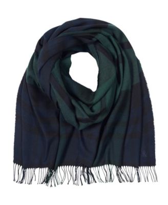 Exploded Plaid Merino Scarf
