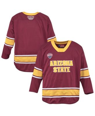 Men's Maroon Arizona State Sun Devils Replica Hockey Jersey