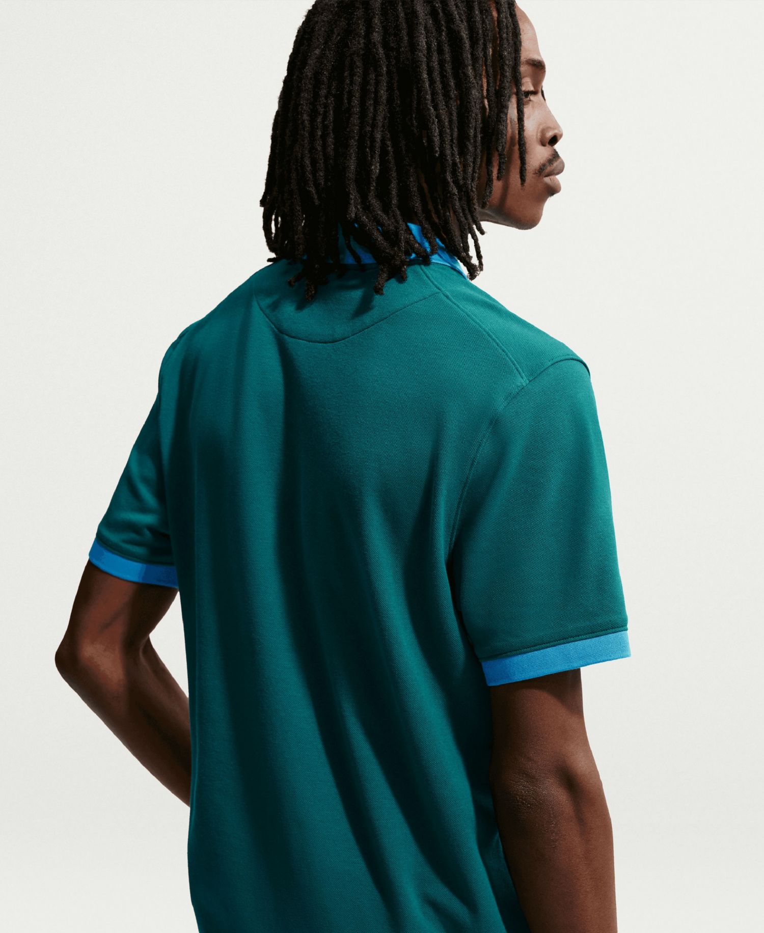 Men's Green Brazil National Team Dri-FIT Polo Shirt