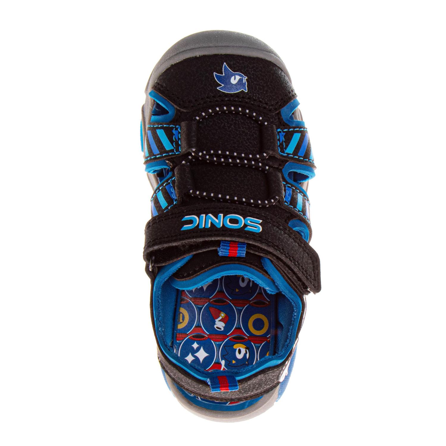 Little Boys Nickelodeon Sega Hook and Loop Sport Sandals with Tails